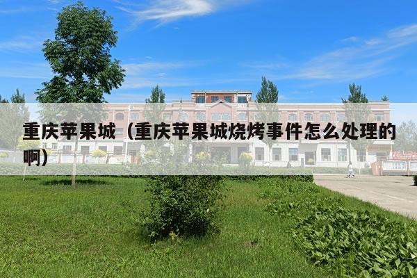 重庆苹果城（重庆苹果城烧烤事件怎么处理的啊）